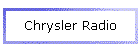 Chrysler Radio